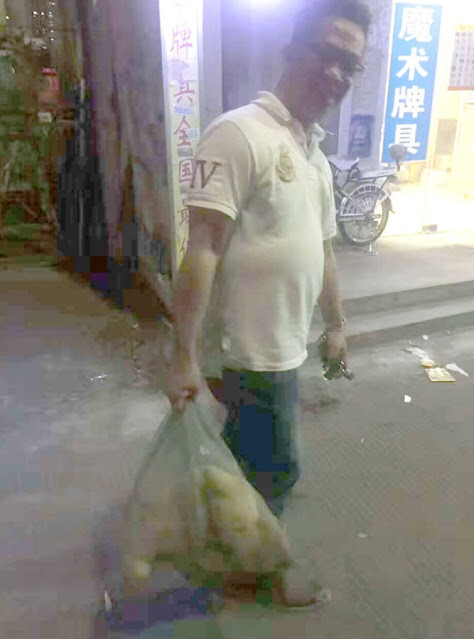 Kindhearted Man Sees A Dog About To Be Sold For Meat Market, And He Couldn't Walk Away